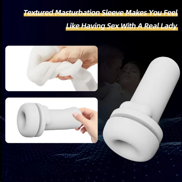 JM0146-Electric 7 Telescopic Modes 7 Vibrating masturbator