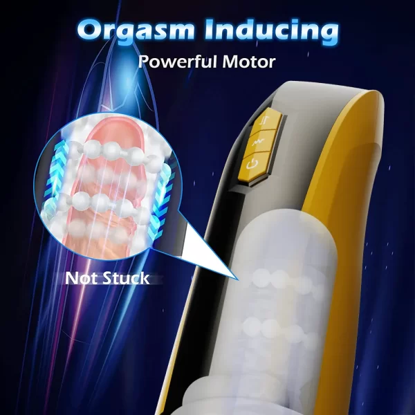 JM0146-Electric 7 Telescopic Modes 7 Vibrating masturbator