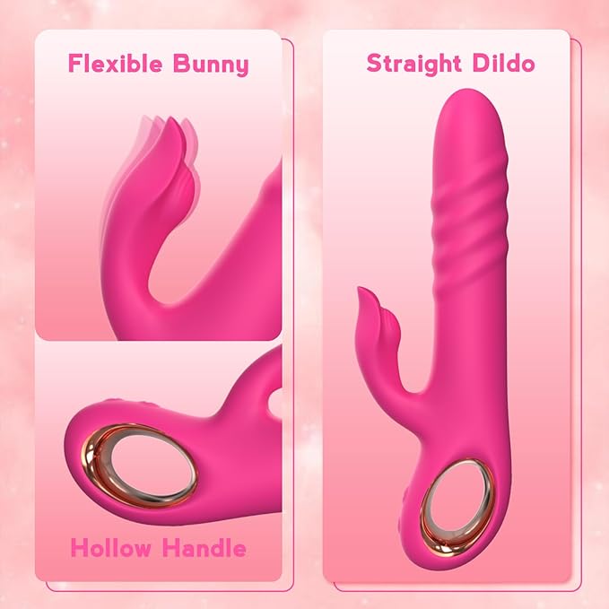 JMR002-Thrusting Rabbit Vibrator - Image 4