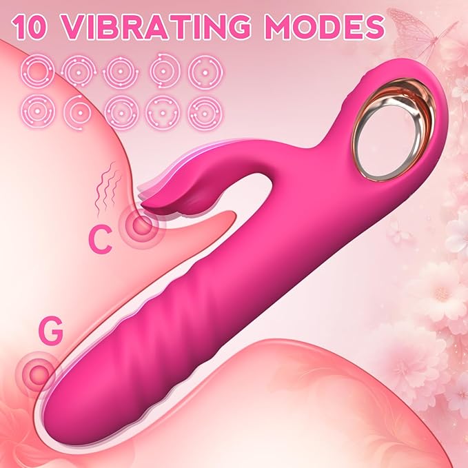 JMR002-Thrusting Rabbit Vibrator - Image 2