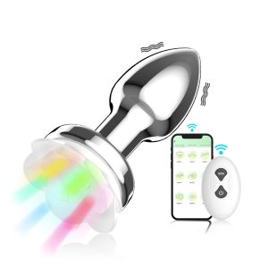 JMAT017-LED vibating Anal Toy